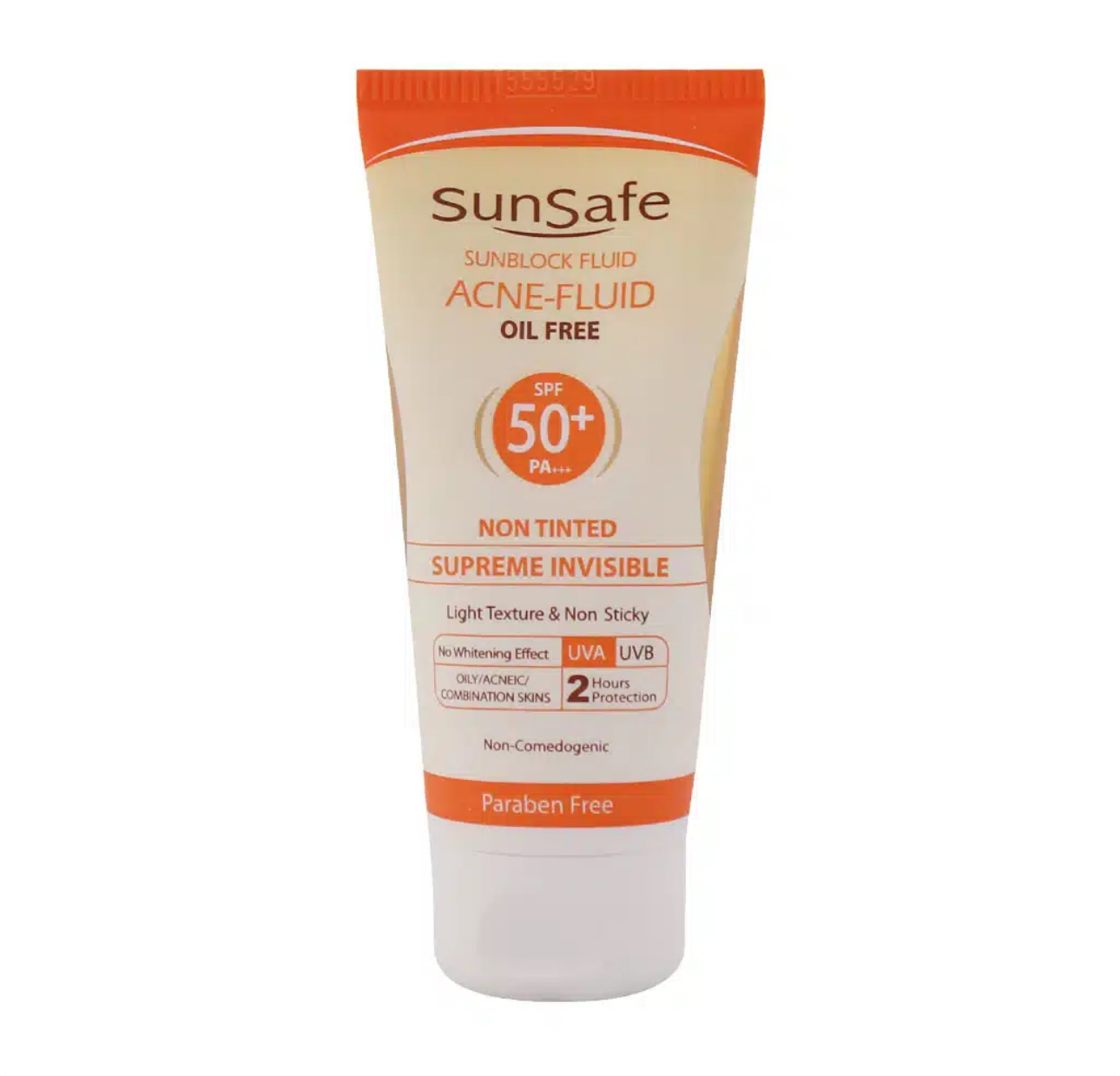 فلوئید ضد آفتاب فاقد چربی +SPF 50 سان سیف - تصویر 2