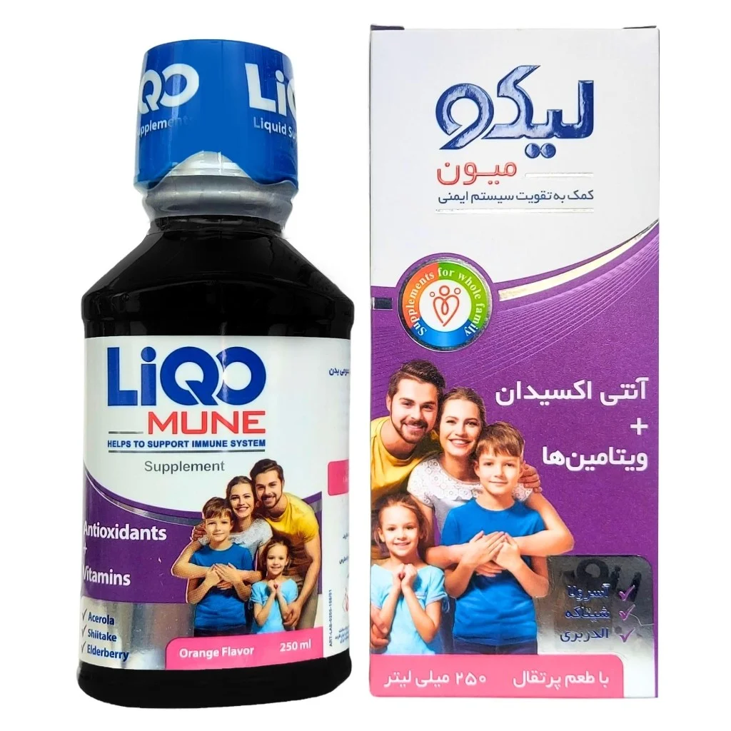شربت لیکو میون ( Liqo mune Syrup) با طعم پرتقال